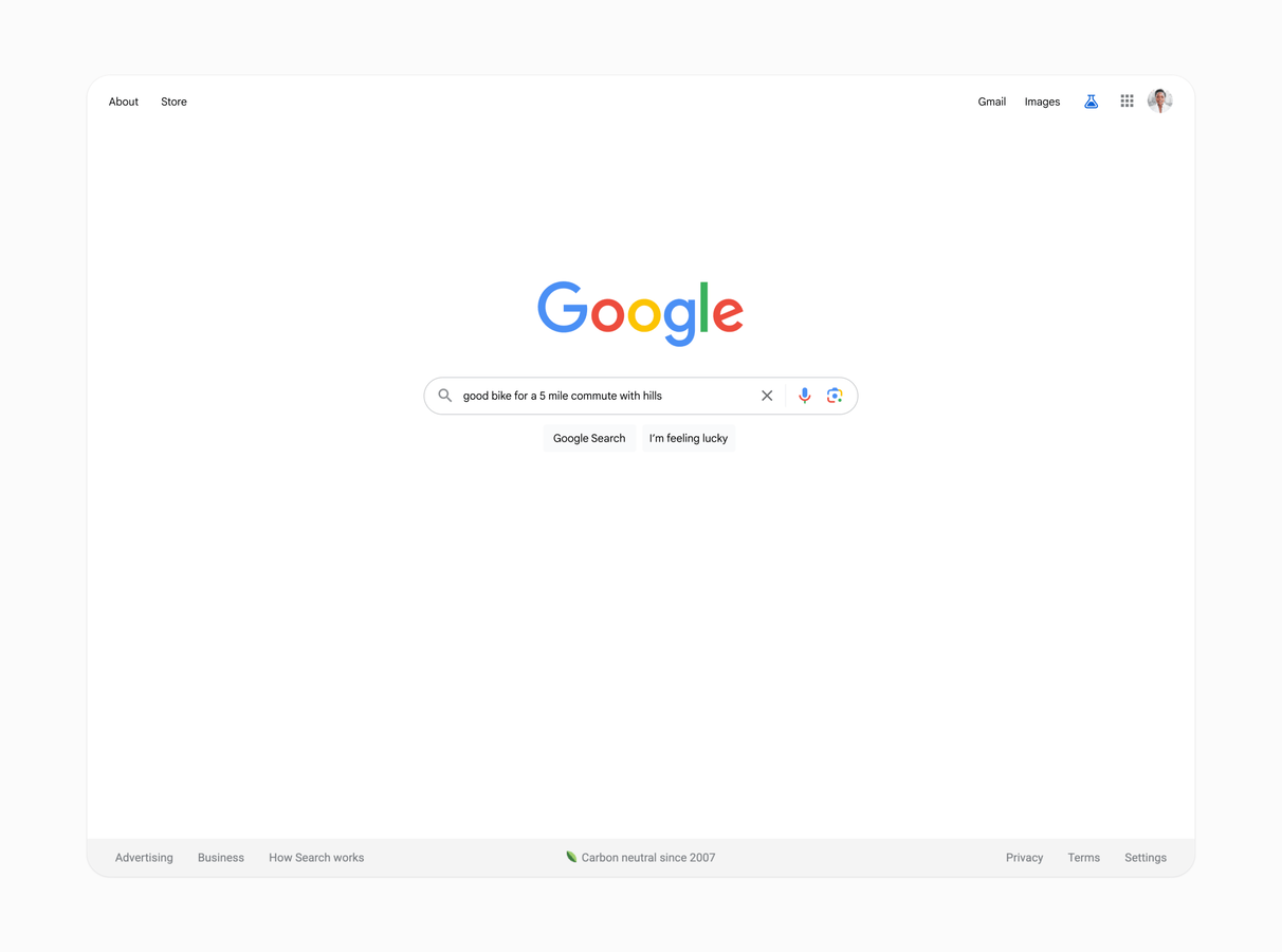 Gif example of an AI generated snippet