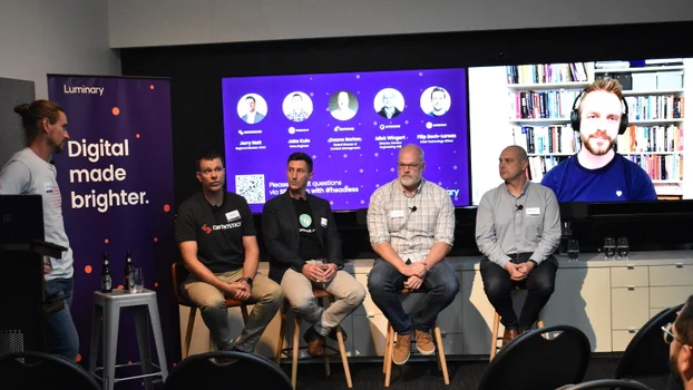 Headless CMS panel