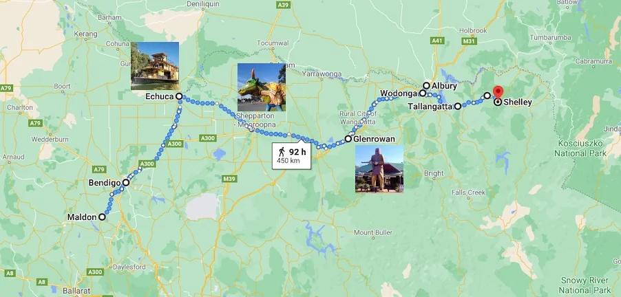 Map of Stage Three