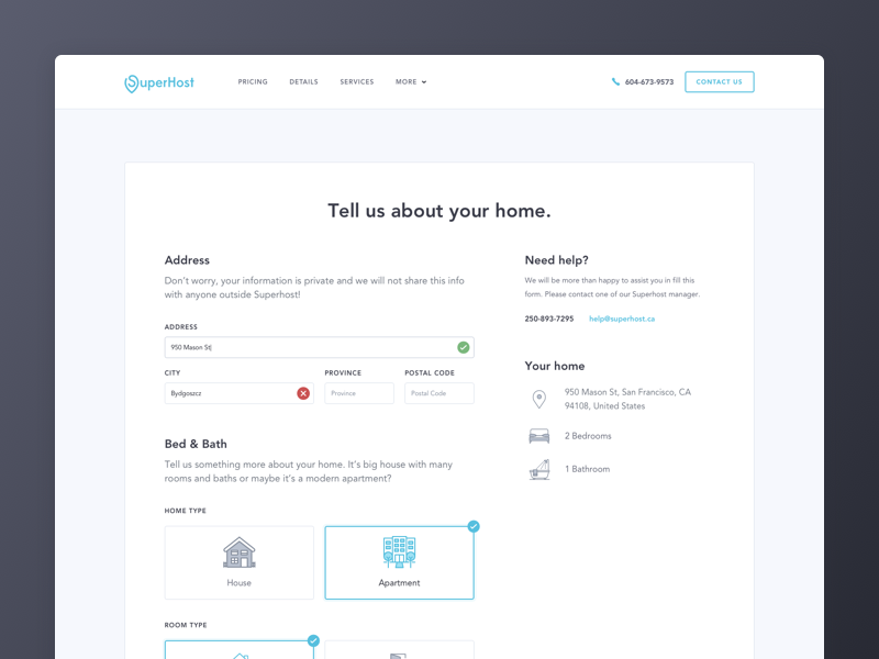 Superhost screen grab